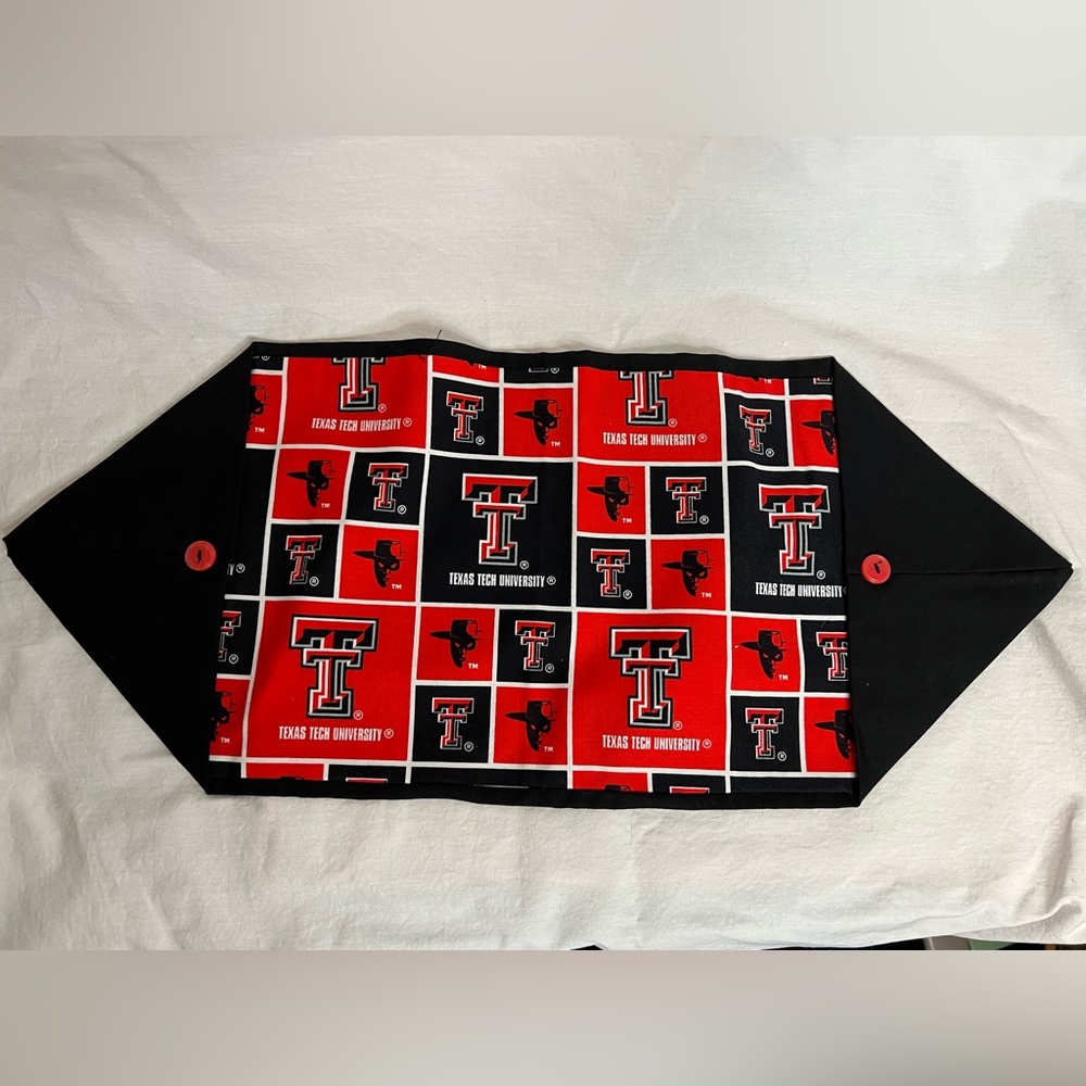 Texas Tech University Red Raiders Short Runner 21" x 8.75" Handmade